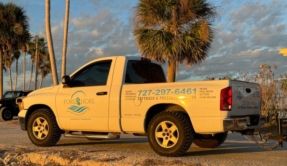 Professional Equipment for Foreshore Pressure Cleaning Services Inc in Holiday, FL