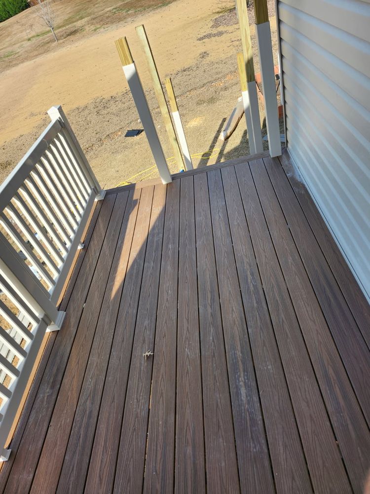 Decks/Patios for AG Construction in Greenville, SC