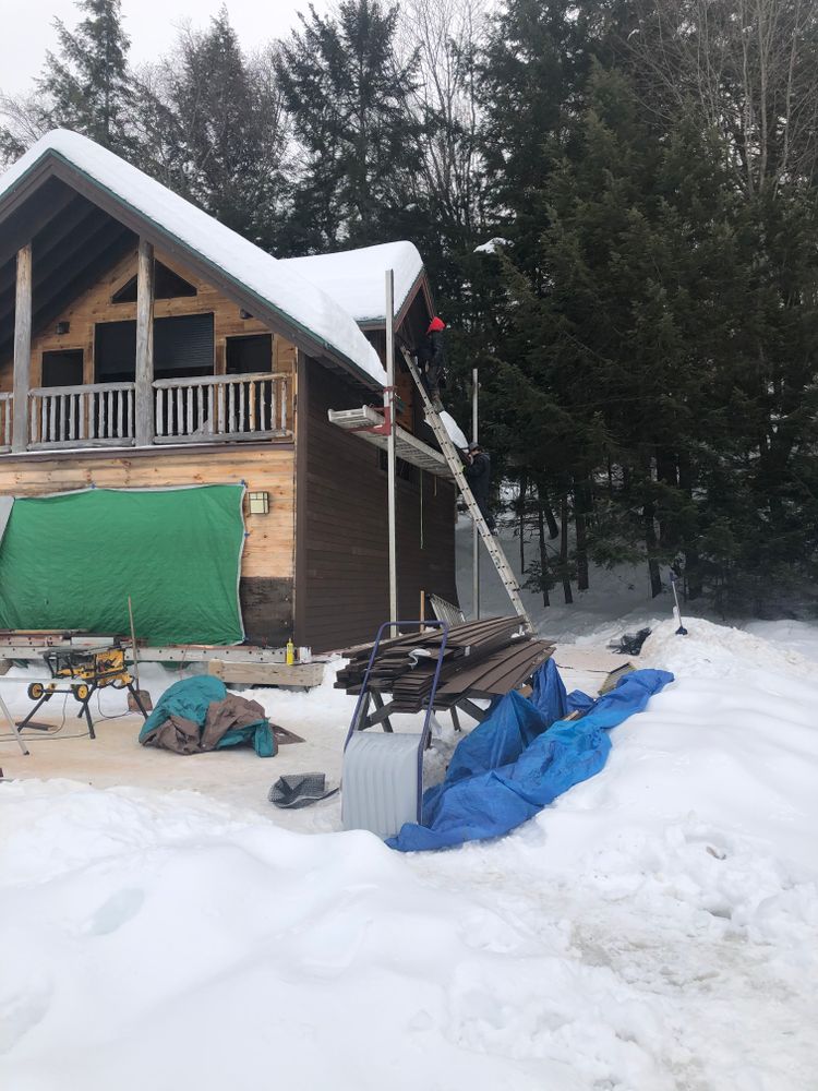 Exterior Renovations for Schweizer Construction in Lake Clear, NY