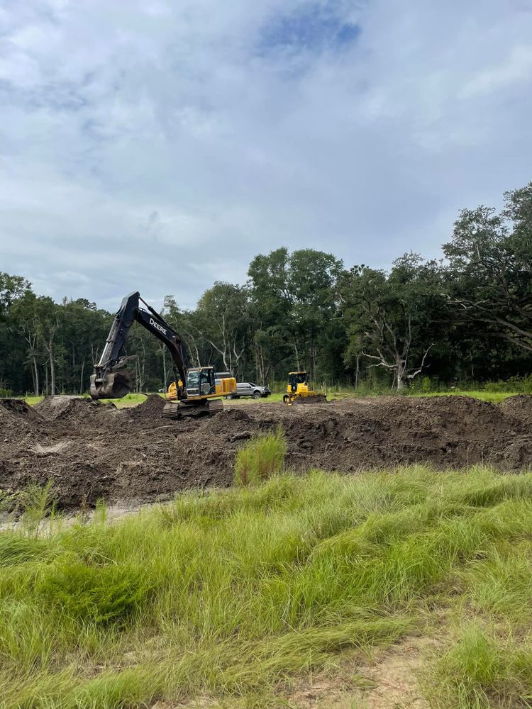 Excavating for Davis Contracting & Site Work in Adams Run, SC