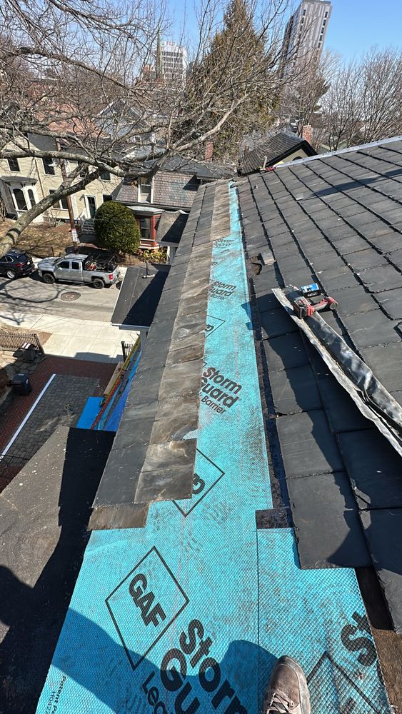 Slate Roofing repairs and replacements for All For U Roofing & Masonry in Boston, MA