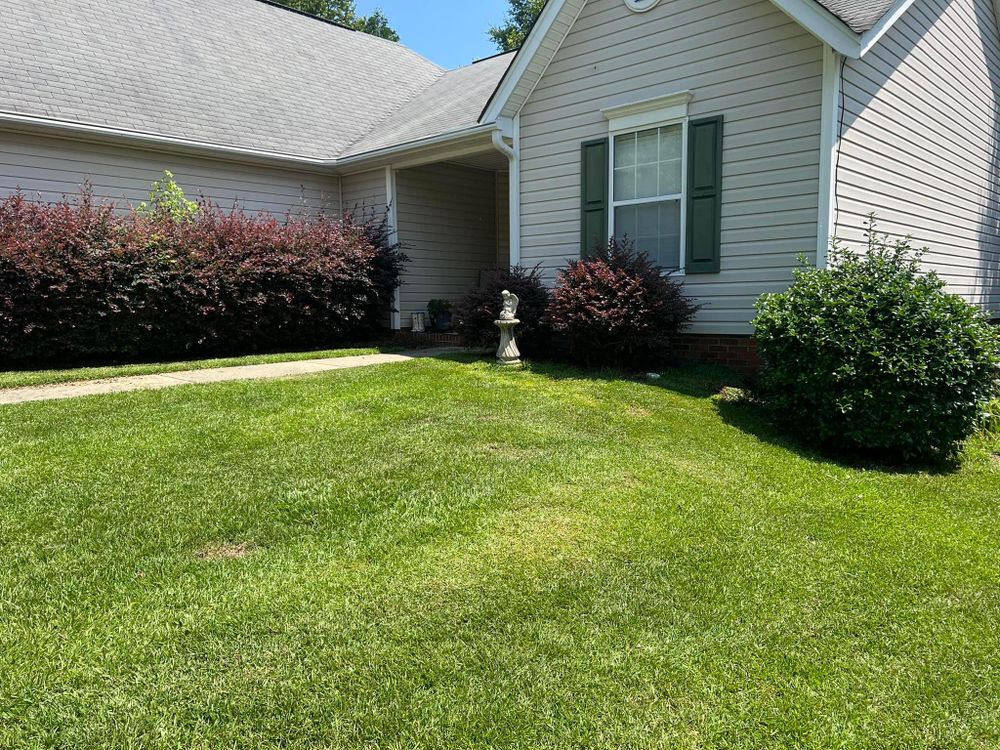 Mowing for Shang's Landscaping Service in Columbia, South Carolina