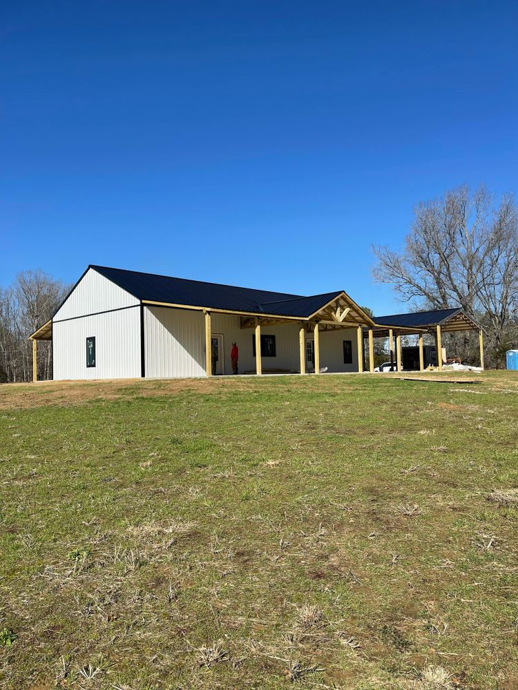 Steel Construction for Teague Construction in Ramer, TN