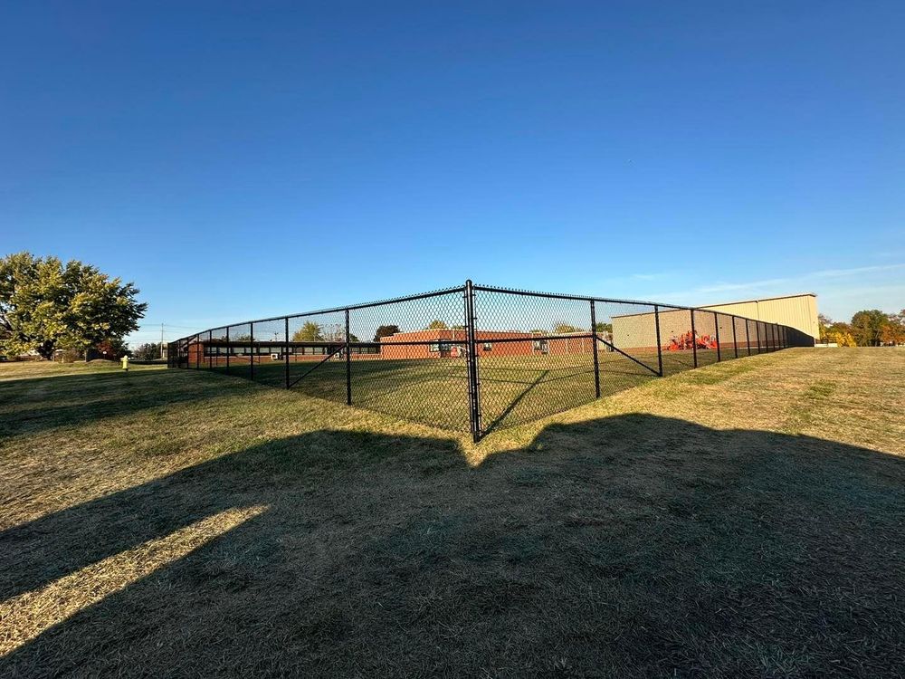 Fence Installation for Illinois Fence & outdoor co. in Kewanee, Illinois