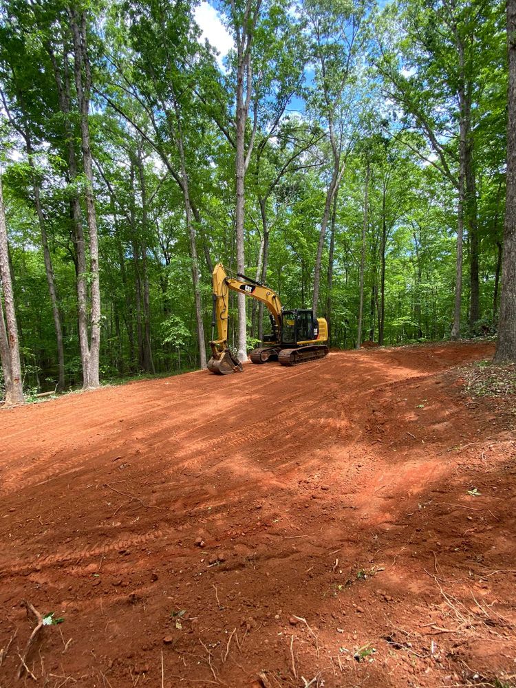 Land Clearing for J&G LandWorx LLC in Rutherfordton, NC