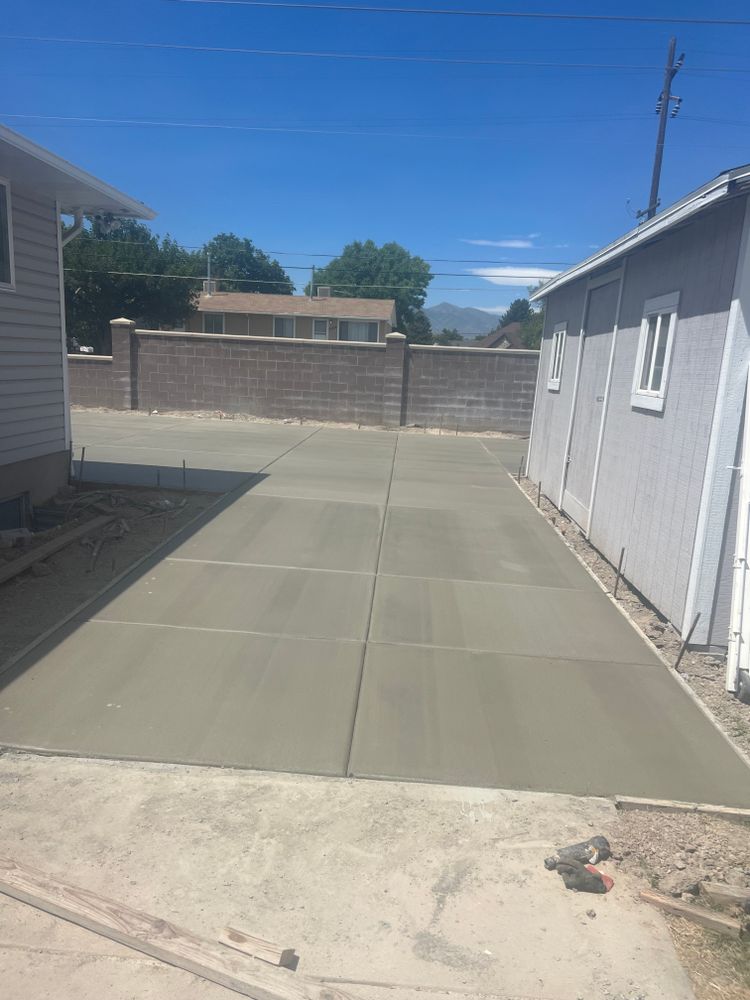 Transform your outdoor space with our expert Patios service, offering durable and stylish concrete solutions that enhance your home's aesthetics while providing a perfect spot for relaxation and entertainment. for Abros Concrete in Salt Lake City, UT