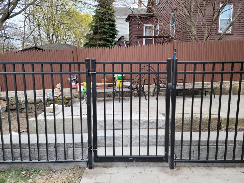 We offer reliable aluminum fencing repair services to homeowners, ensuring durability and aesthetics are maintained for their existing aluminum fences. for Azorean Fence in Peabody, MA