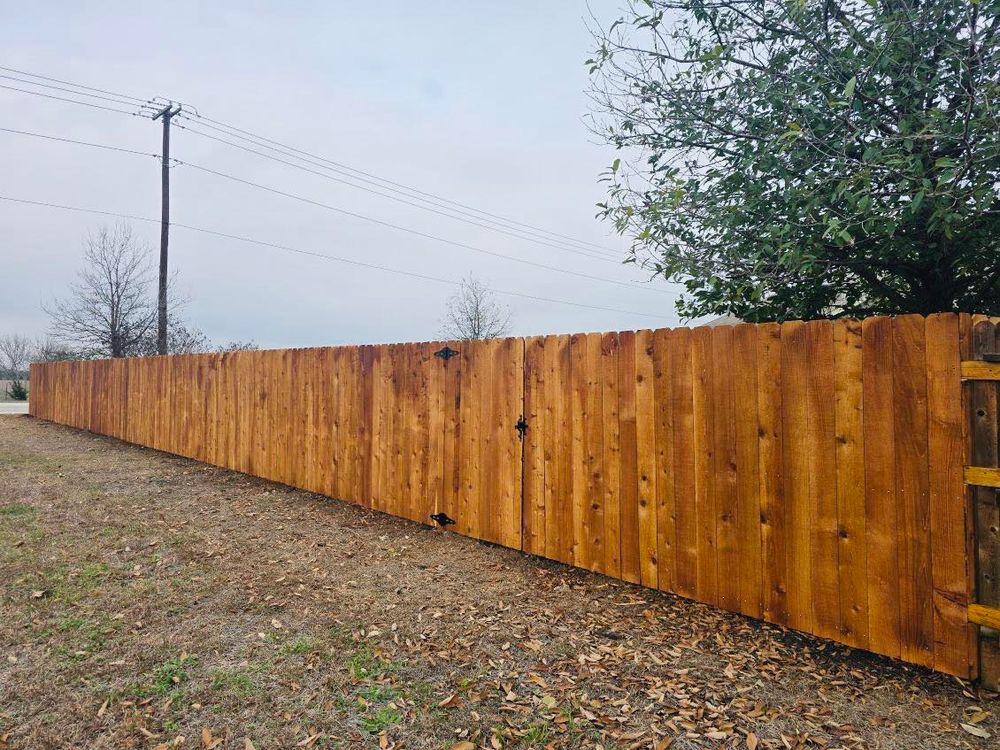 Residential Fencing for N. B. Fence & Landscape in New Braunfels, TX