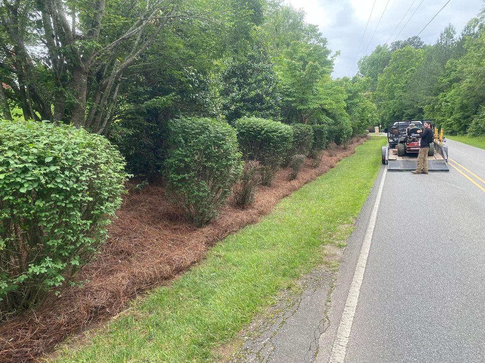 Mulching for America's Top Pick Lawn & Landscaping in Gastonia, NC