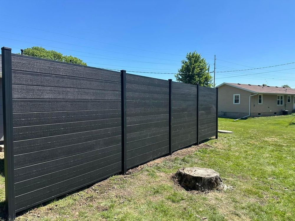 Fence Installation for Illinois Fence & outdoor co. in Kewanee, Illinois