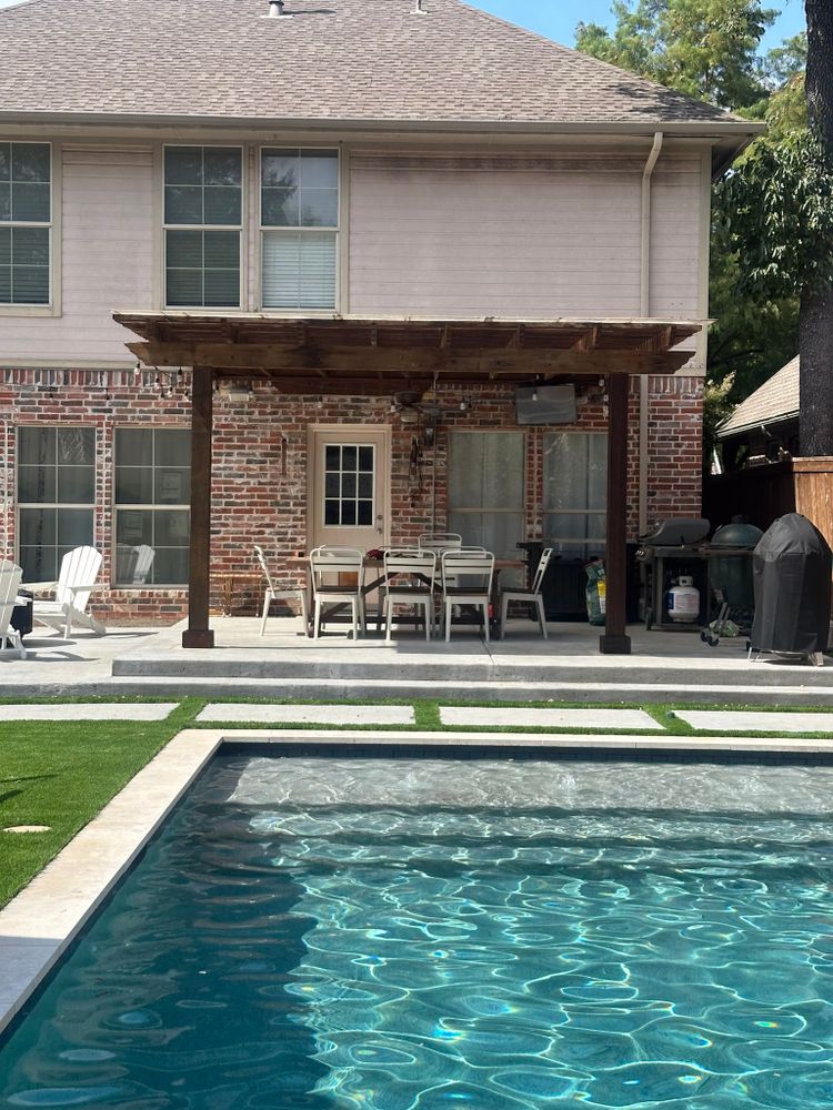 Turf & Landscaping for Walker Custom Exteriors in Dallas, TX