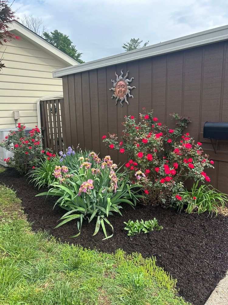 Enhance your home's curb appeal with our expert landscape installation service, specializing in mulch installation that enriches soil, retains moisture, and adds a polished look to your outdoor spaces. for MLC in Murfreesboro, TN