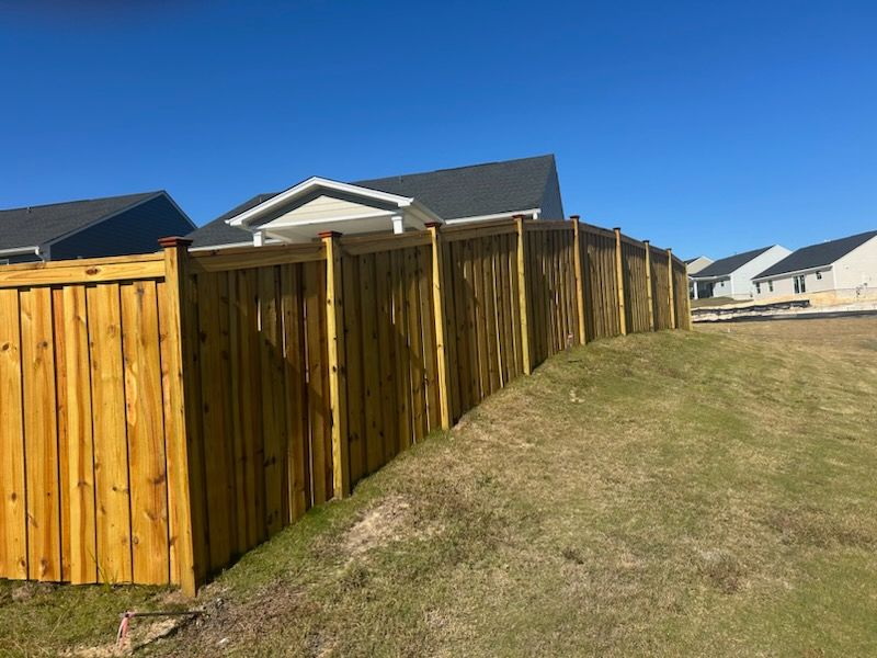 Stain & Sealing for JB Nealy Fence in Elgin, SC