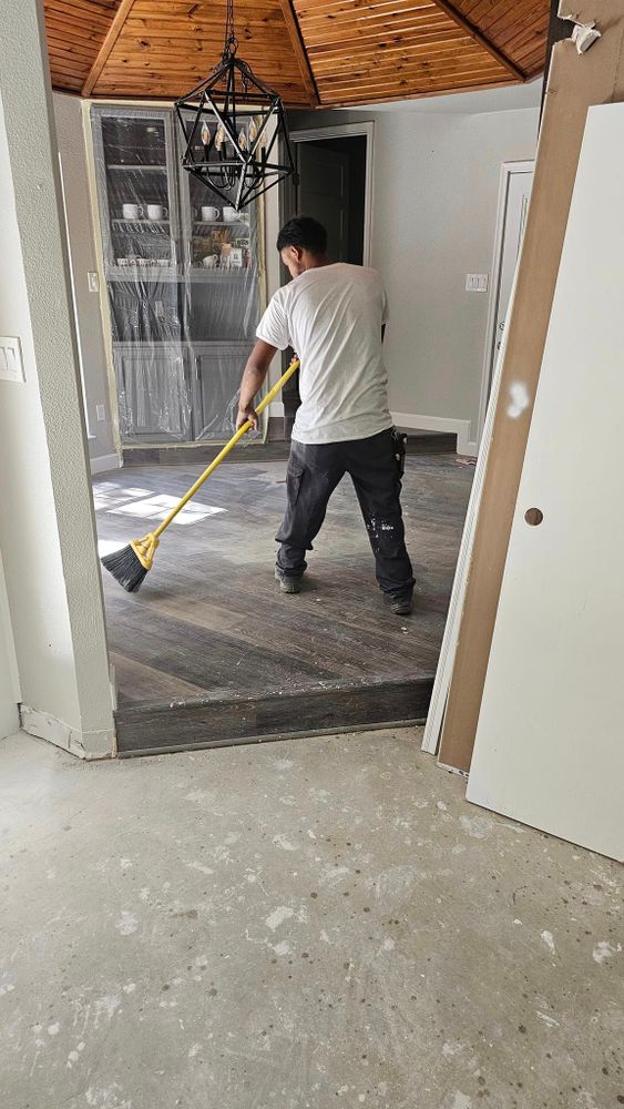 Transform your home with our expert flooring services, offering a wide selection of materials and styles. Our skilled team ensures precise installation for durability, beauty, and lasting satisfaction underfoot. for Sylvester Construction in Flower Mound, TX