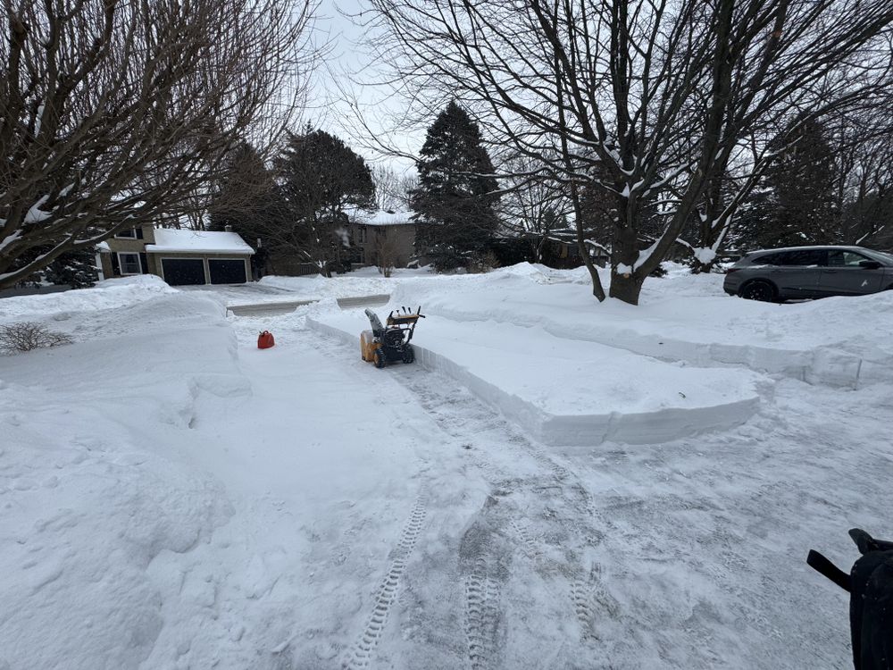 Our Residential Snow Removal service keeps your property safe and accessible by clearing snow and ice from driveways, walkways, and entrances, ensuring your home stays protected and easy to navigate all winter long. for Bravo Interlock Repairs in Burlington , ON