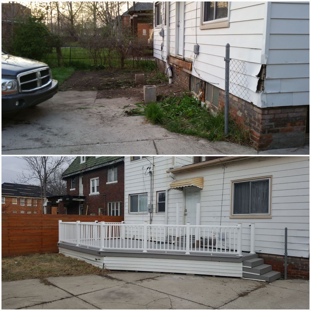 Exterior Renovations for Ty's Construction LLC in Detroit, MI