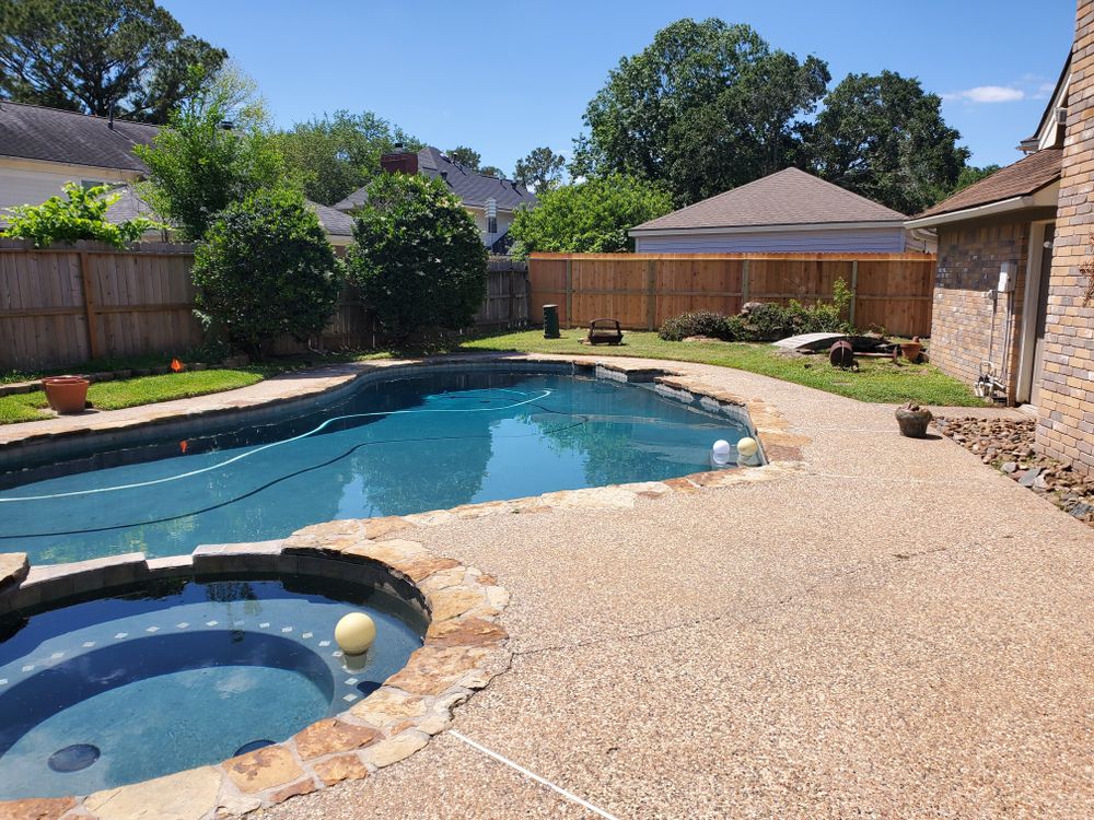 Ms. Faulk Project for EB Privacy Fences & Remodel LLC in Katy, TX