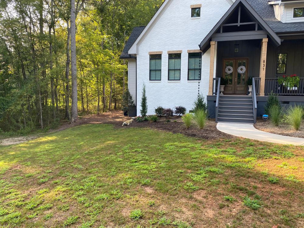 Mulching for America's Top Pick Lawn & Landscaping in Gastonia, NC