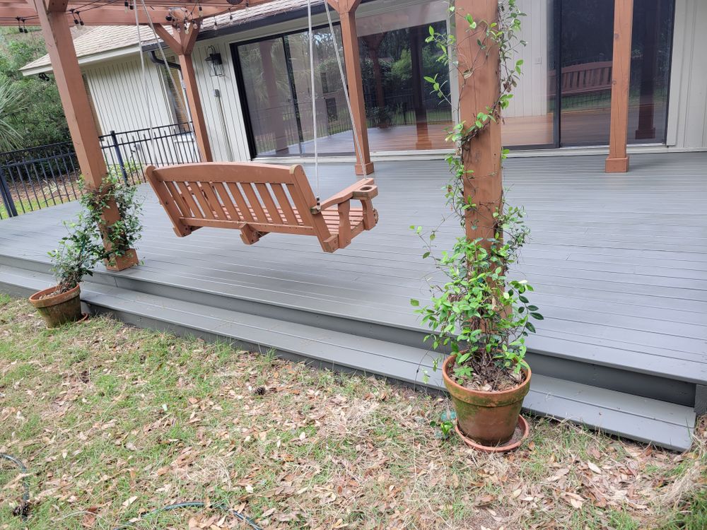 Deck paint  for Bocanegra Painting  in Savannah, GA