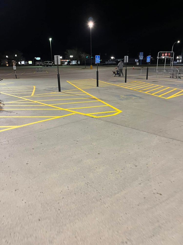 All Photos for Midwest Line Striping LLC in Spirit Lake, IA