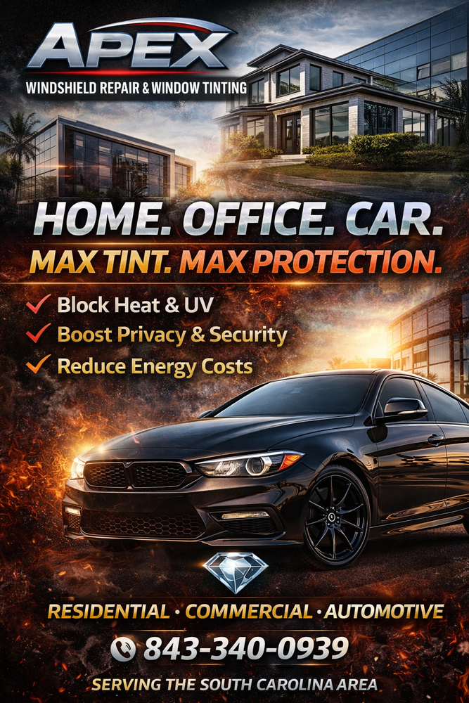 Windshield Repair for Apex Auto Pros Window Tinting - Auto Customizing & Performance Myrtle Beach in Myrtle Beach, SC