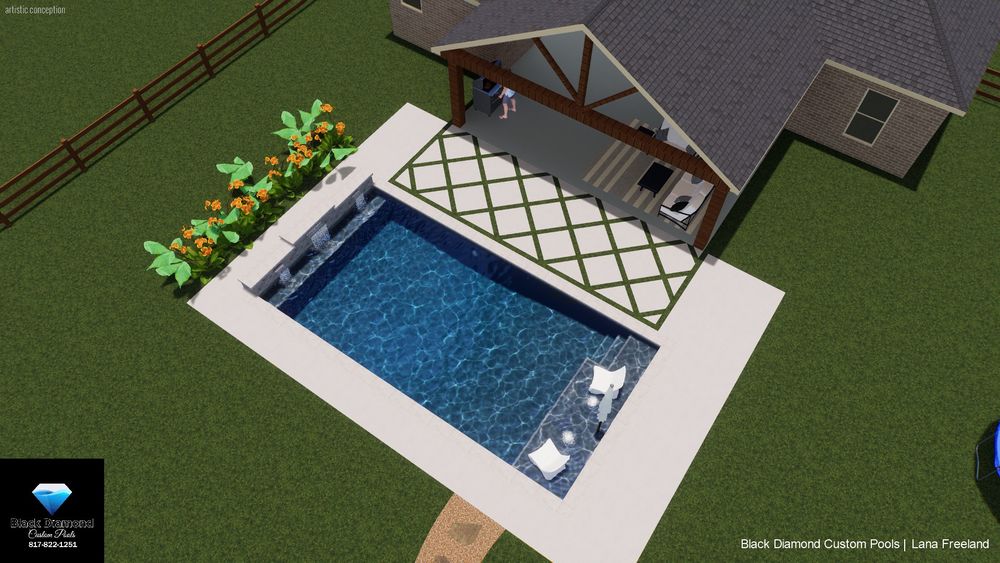 All Photos for Black Diamond Custom Pools LLC in Azle, TX