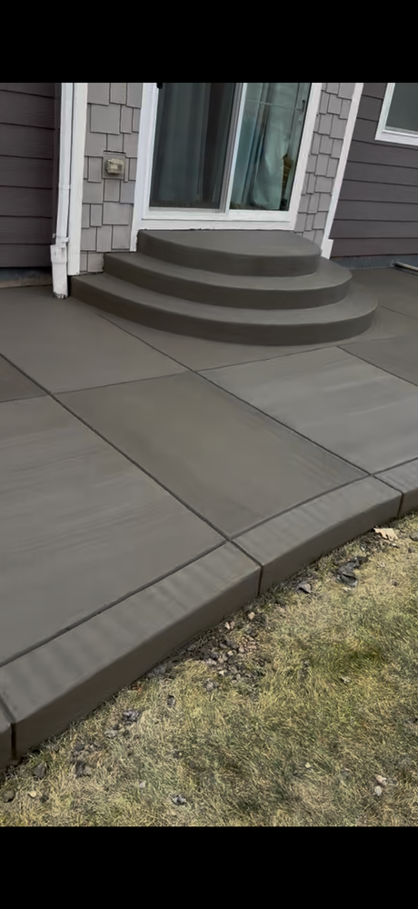 Concrete Steps for B&M Concrete LLC in Longmont, CO