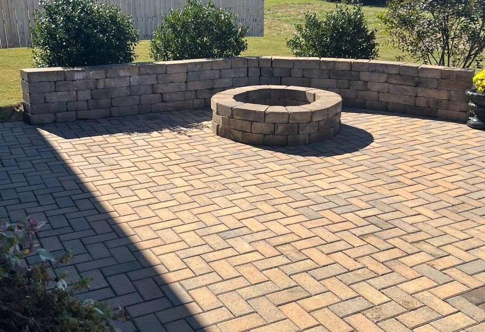 Retainwall  for Rainman Pro Irrigation and Landscape LLC in Rock Hill, SC