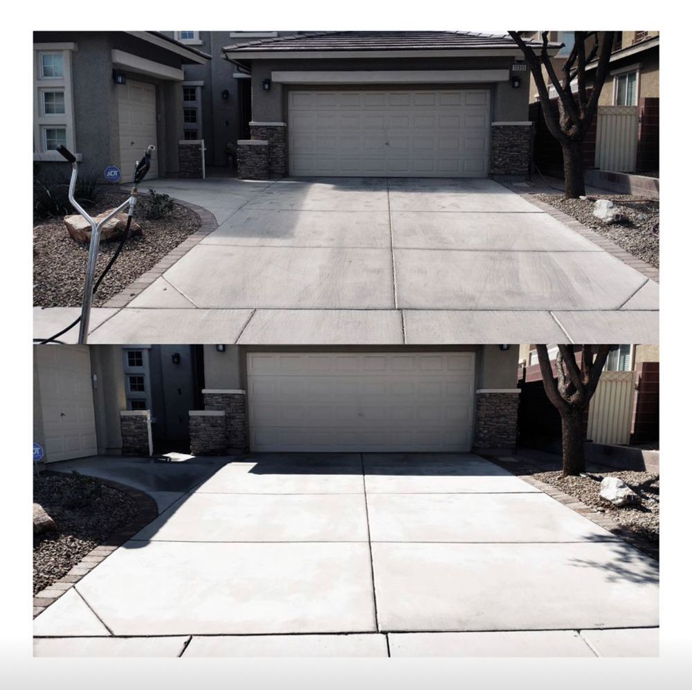 Before & After for Patriot Power Washing in Sunrise Manor, NV