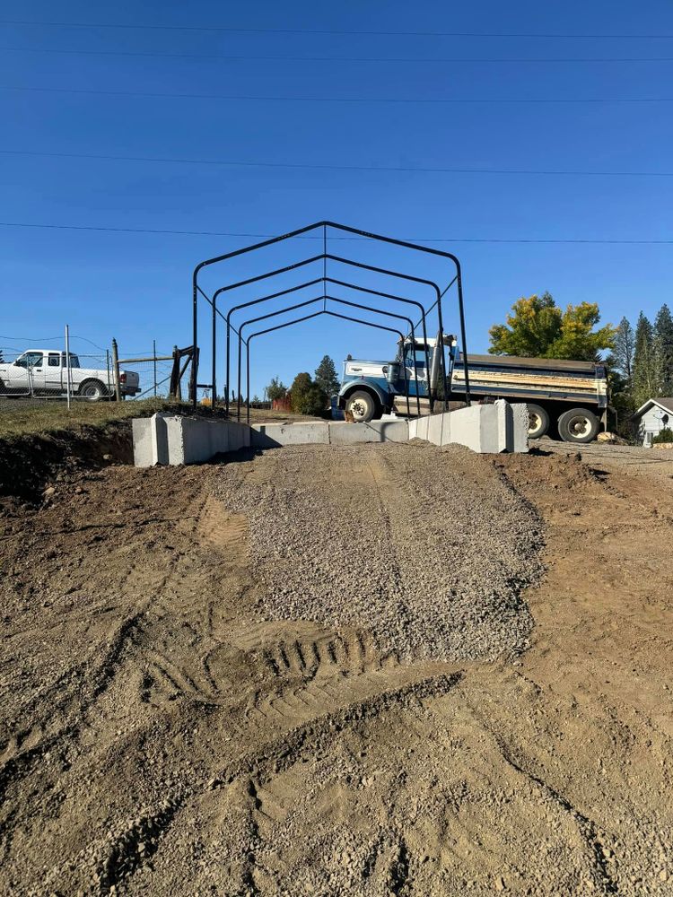 Gravel for Winchester Ridge Rock and Excavation in Reubens, ID