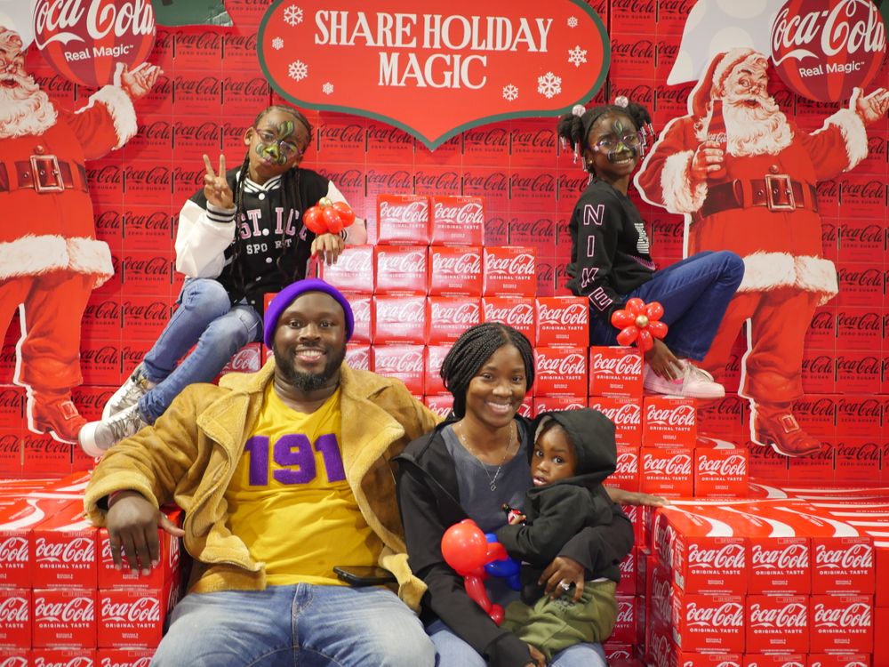 Coca-Cola Christmas Party Photo booth,Dj and 360 Booth services for 360 Media in Charleston, SC