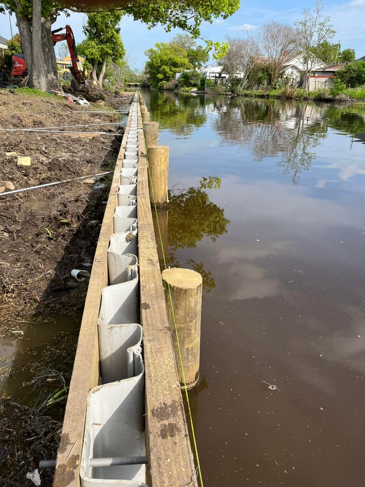 Bulkhead Construction for Bulkhead Construction Services in Houma, LA