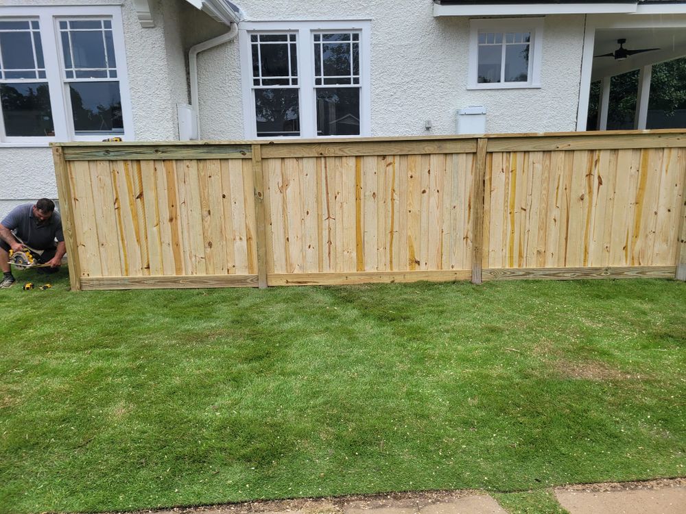 Wood Fencing for Moores Fencing in Columbus, GA