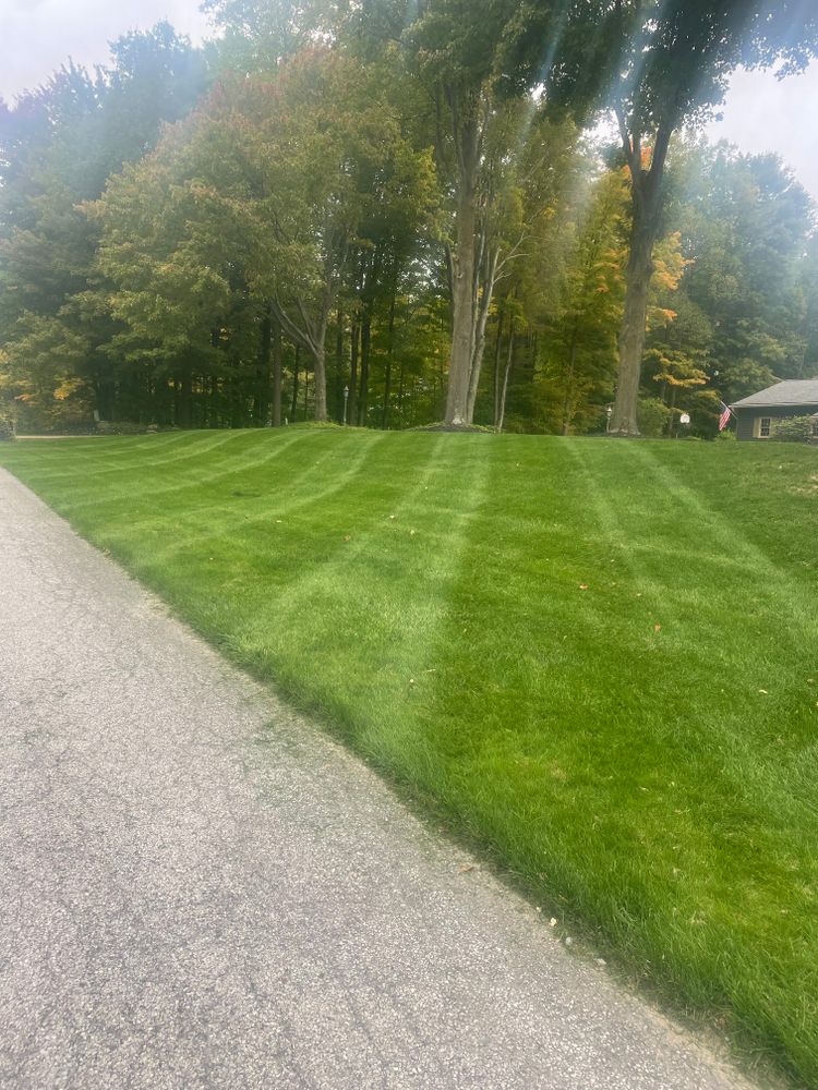 Natural Stone Hardscape for Youngstown Landscape and Design LLC in Canfield, OH
