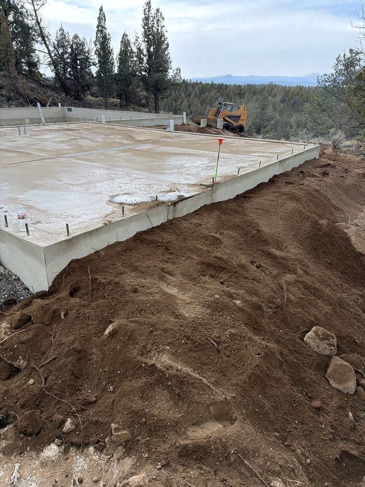 Foundation for TJR Concrete and Construction in Bend, OR