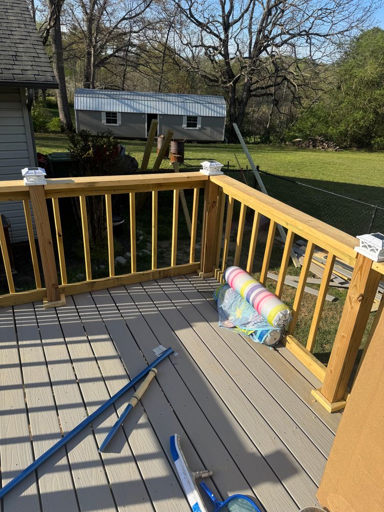 Deck repair  for R&M Property Maintenance in White Pine, TN