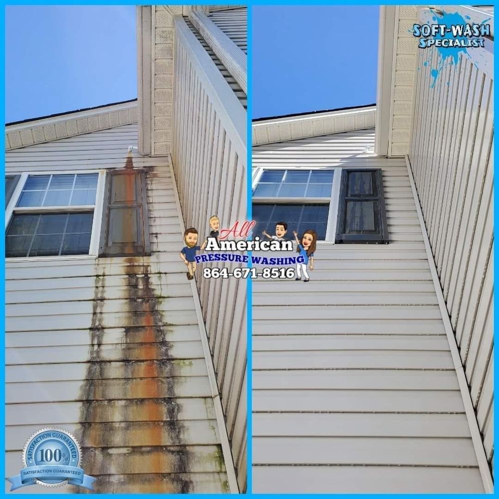 Home Softwash for All American Pressure Washing in Easley, SC