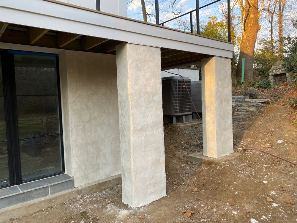 Stucco/Dryvit for Markey Masonry LLC in Phoenixville, PA