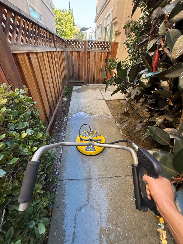 Discover our reliable "pressure washing near me" service to rejuvenate your home's exterior effortlessly. Our expert team ensures a pristine and safe cleaning experience, enhancing curb appeal effectively and efficiently. for GGG Home Services in San Jose, CA