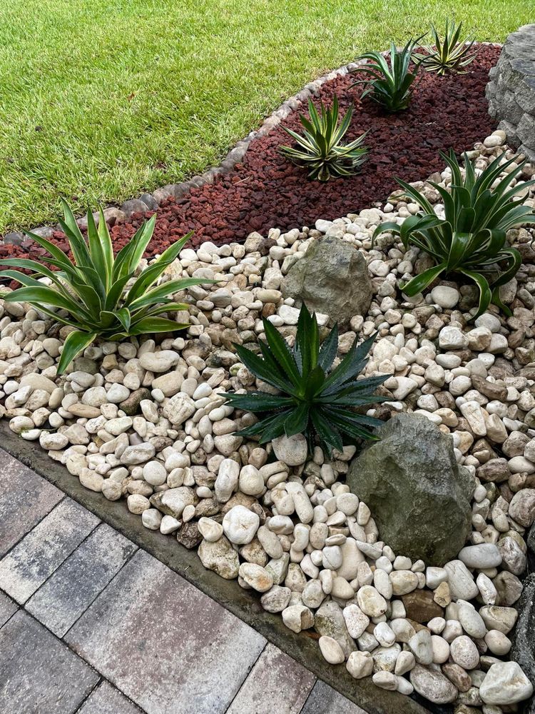 Landscape Design and Installation for Verimay's Garden and Landscaping in Hillsborough County, FL