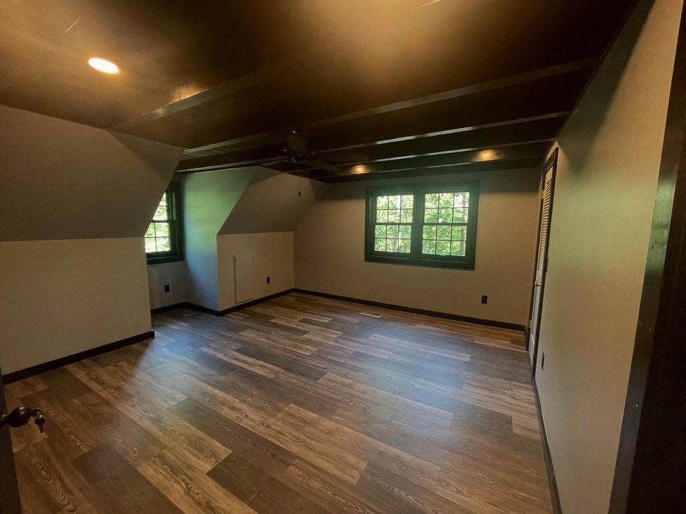 Transform your home with our exceptional flooring services, offering a wide range of materials and expert installation to enhance each room’s beauty, durability, and functionality for lasting satisfaction. for Nailed It in Murphy, NC