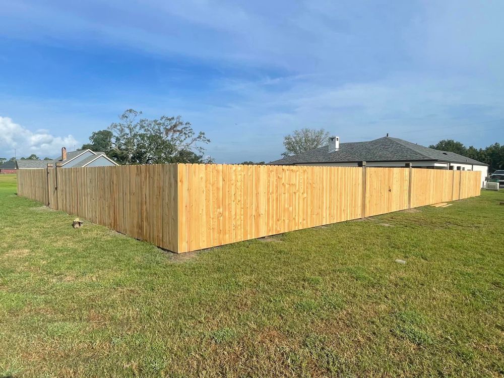 Fences for Falcon Fence Co. in Longville, LA