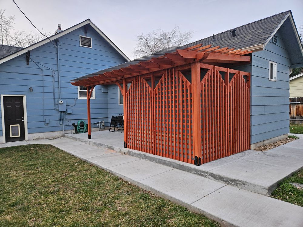 Decks and Pergolas for Sawdust and Solutions in Eagle, ID