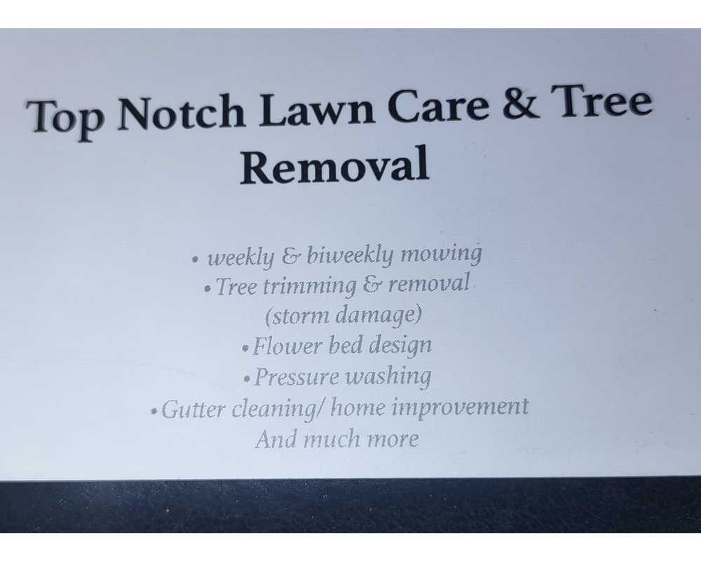 Tree Removal for Top Notch Lawn Care and Tree Removal in Mebane, NC