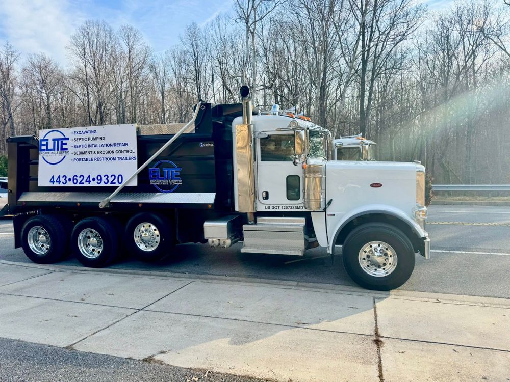 Ensure your septic system's health and longevity with our comprehensive inspection service. Our experts identify potential issues early to prevent costly repairs and maintain optimal performance for peace of mind. for Elite Excavating & Septic Service, LLC in Huntingtown, MD