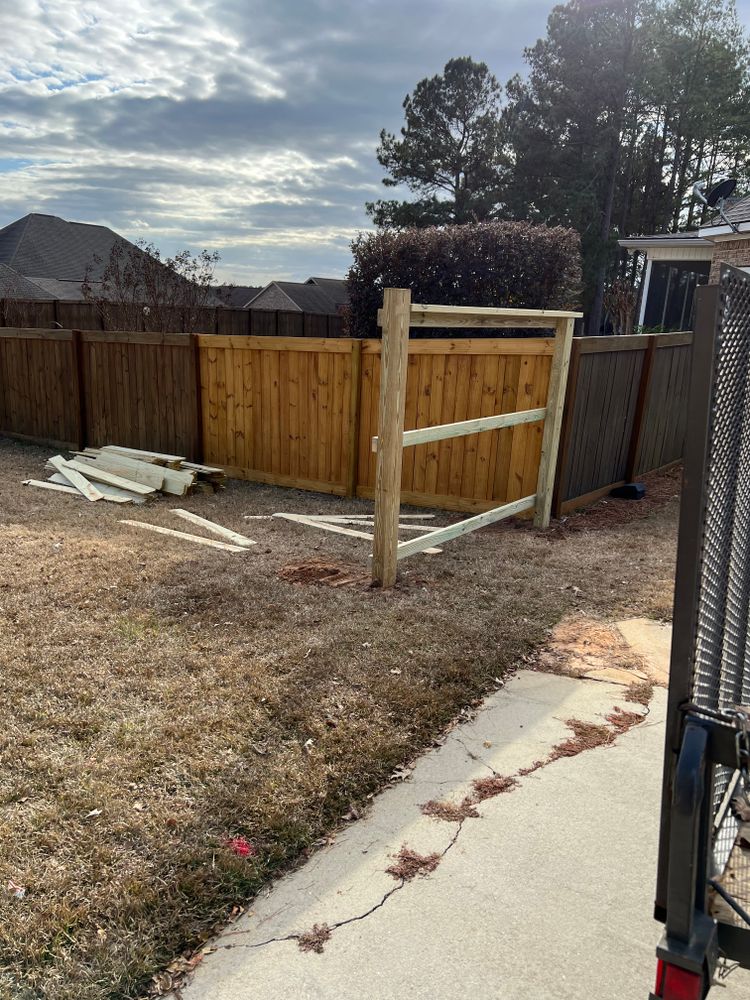 Fencing for Camalett Services in Perry, GA