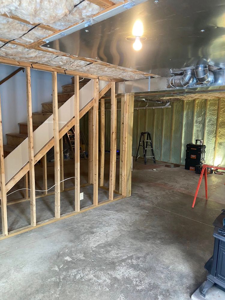 Custom Home Construction for Cushman Brook Construction in Dalton, NH