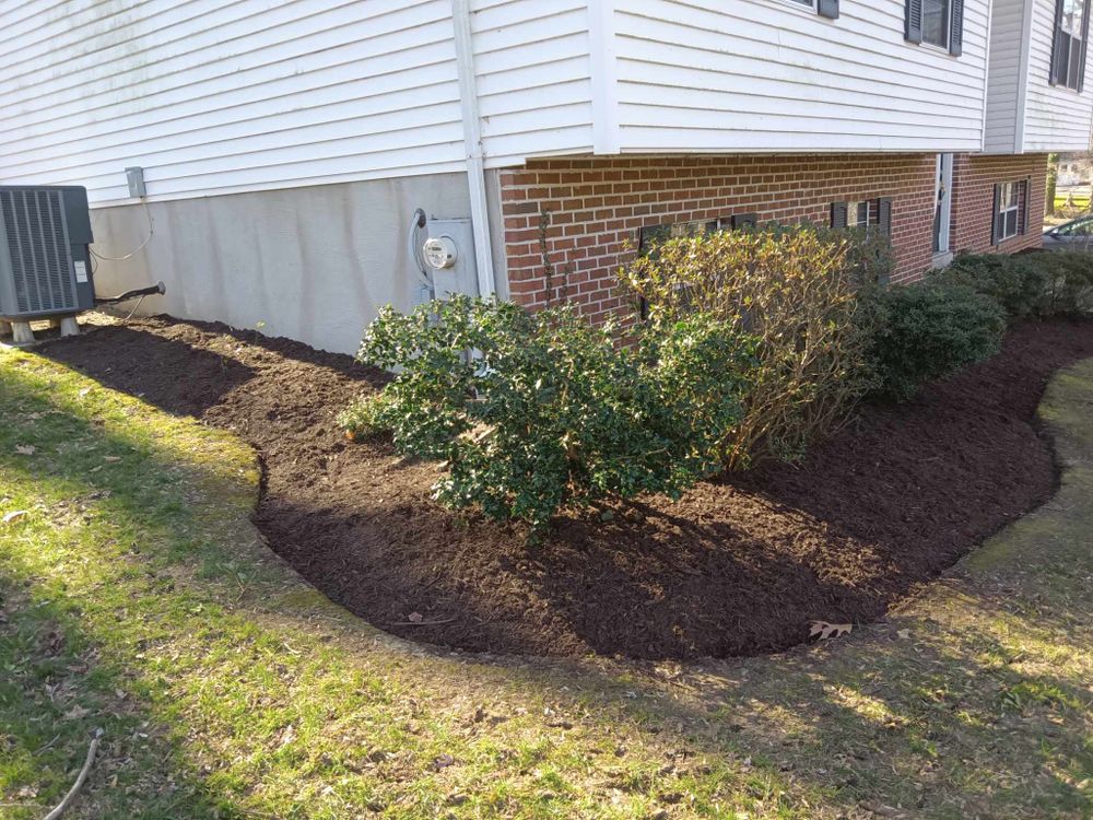 Landscape Design/Mulching for Sam I AM Property Solutions in Sunderland, MD