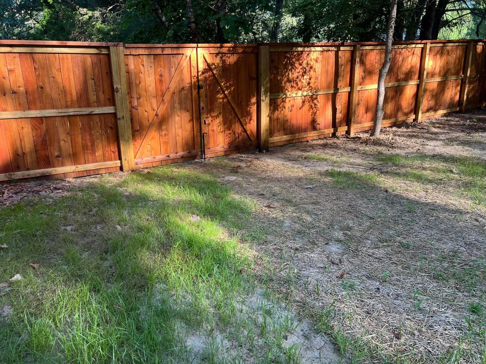 Custom Wooden Fences for Manning Fence, LLC in Hernando, MS