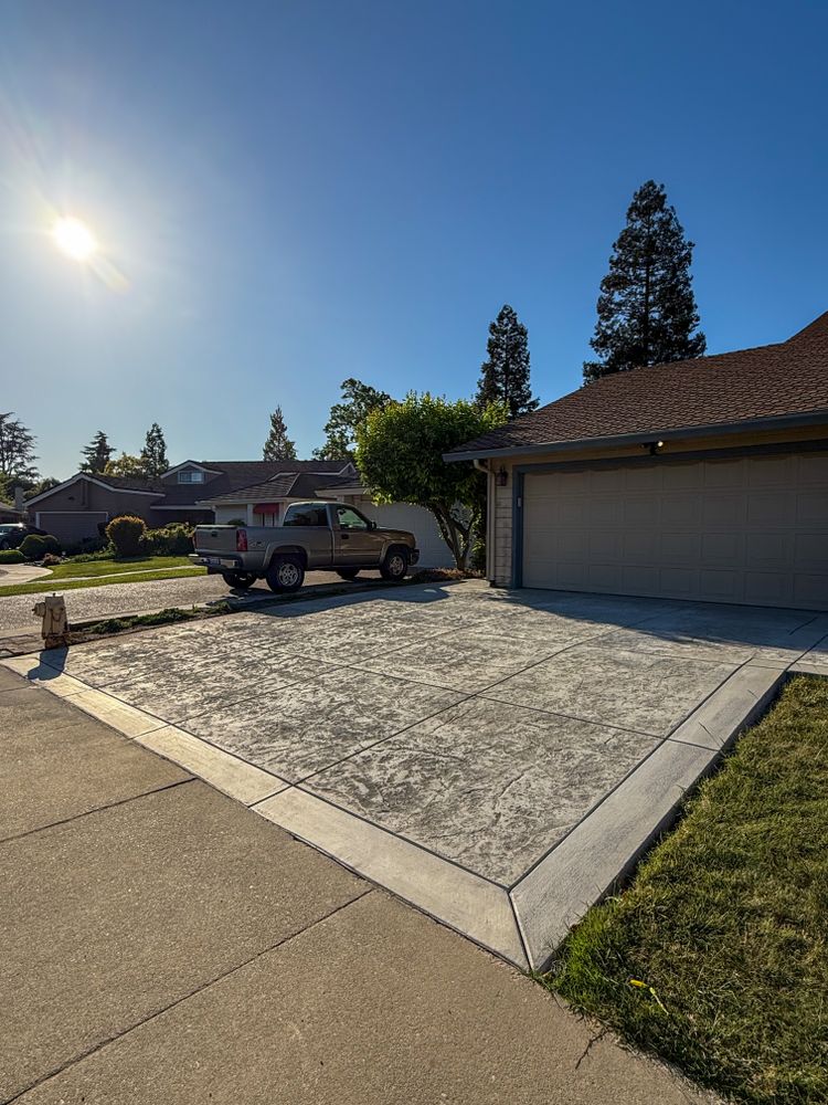 Enhance your home's aesthetic with our expert stamped concrete installation. Our team transforms ordinary surfaces into beautiful, durable designs that mimic natural stone or brick, adding charm and value to your property. for PREMIER CONCRETE CREATIONS in Stockton, CA
